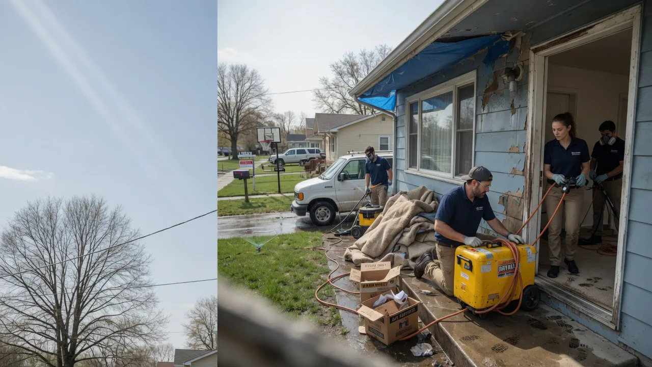 Basement Flood Cleanup in Cardington, OH near me